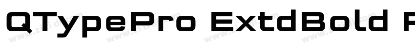 QTypePro ExtdBold Re字体转换 QTypePro ExtdBold Re字体转换